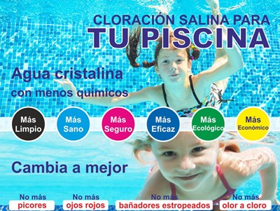 Cloración salina piscinas